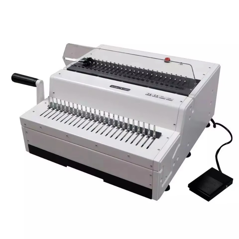 Binding Machine Comb - Máquina Encuadernadora Eléctrica de Espiral Metálica