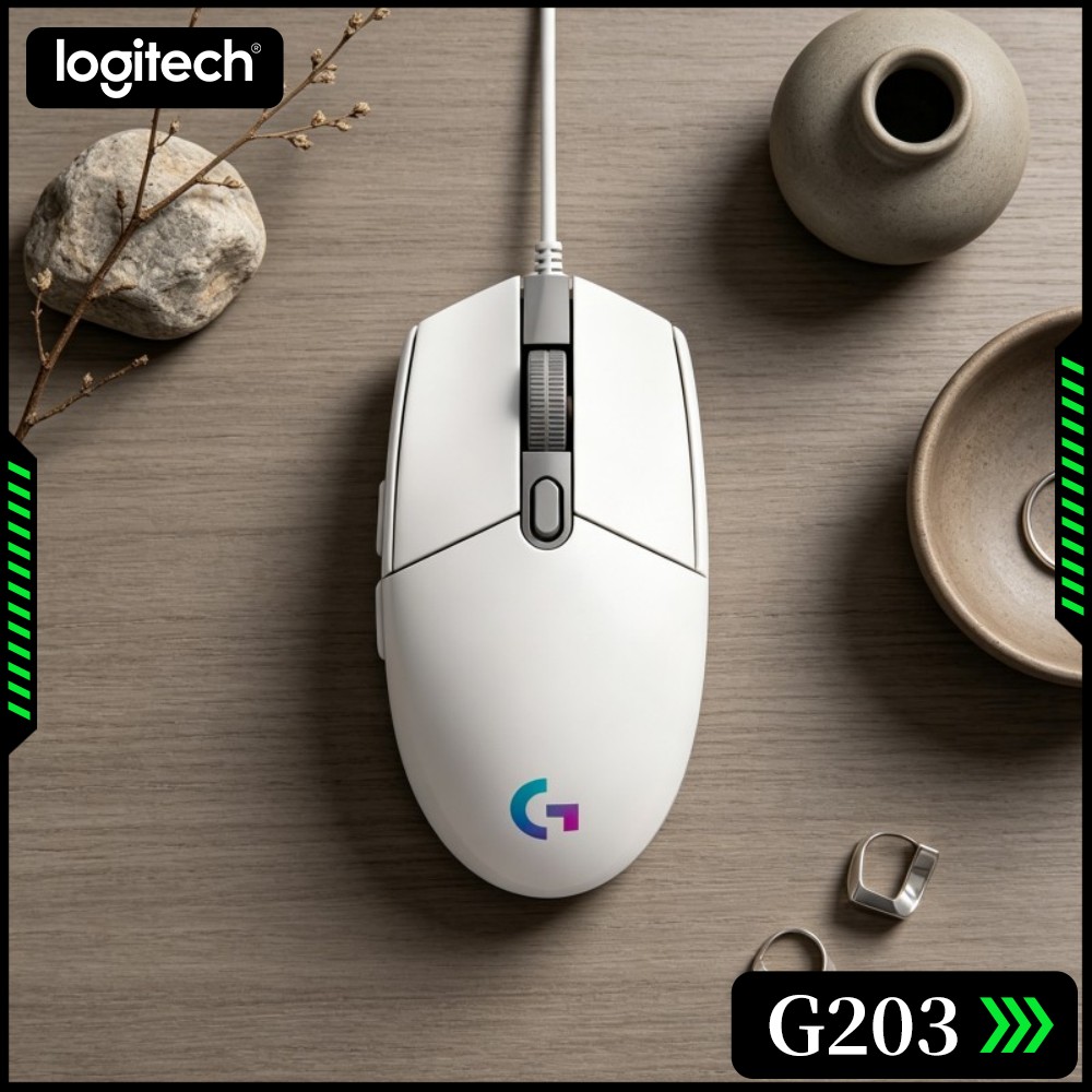 Logitech Mouse G203 - Ratón para Juegos Logitech G203 con