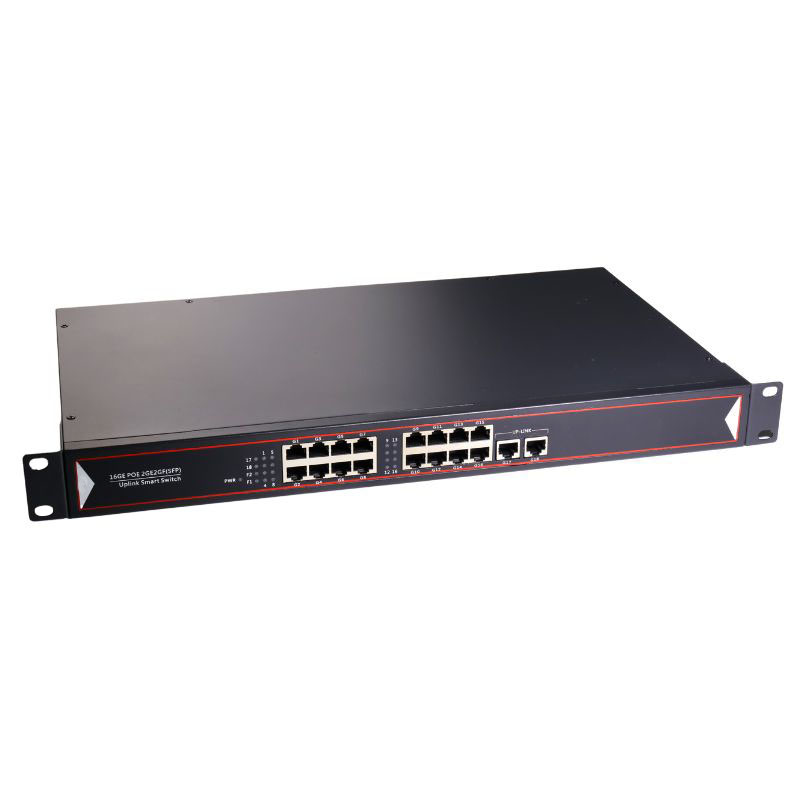 Power Over Ethernet - Switch PoE de 16 puertos, con