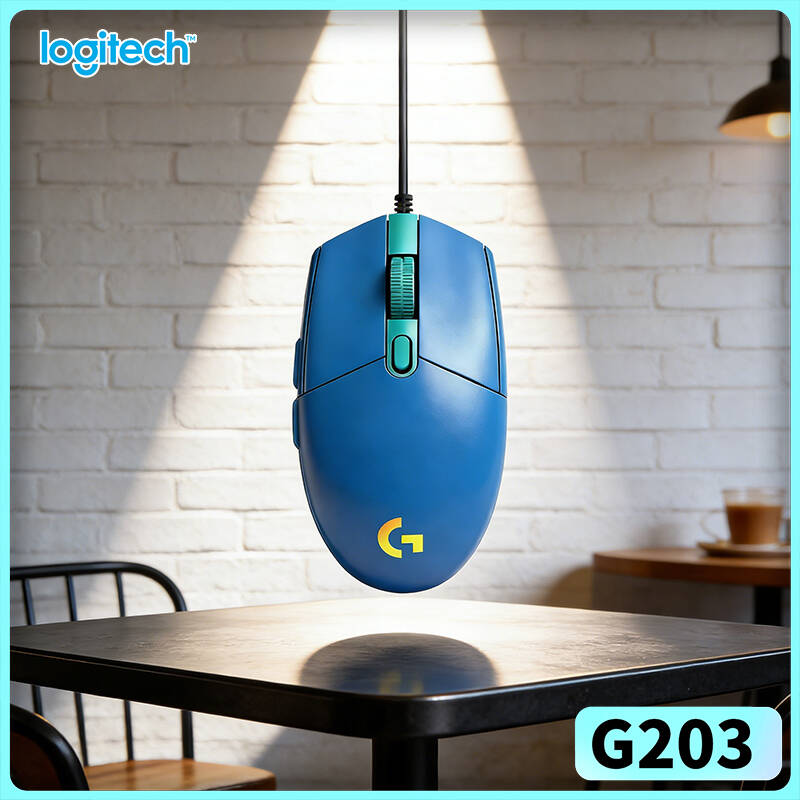 Logitech Mouse G203 - Ratón para juegos Logitech G203, con