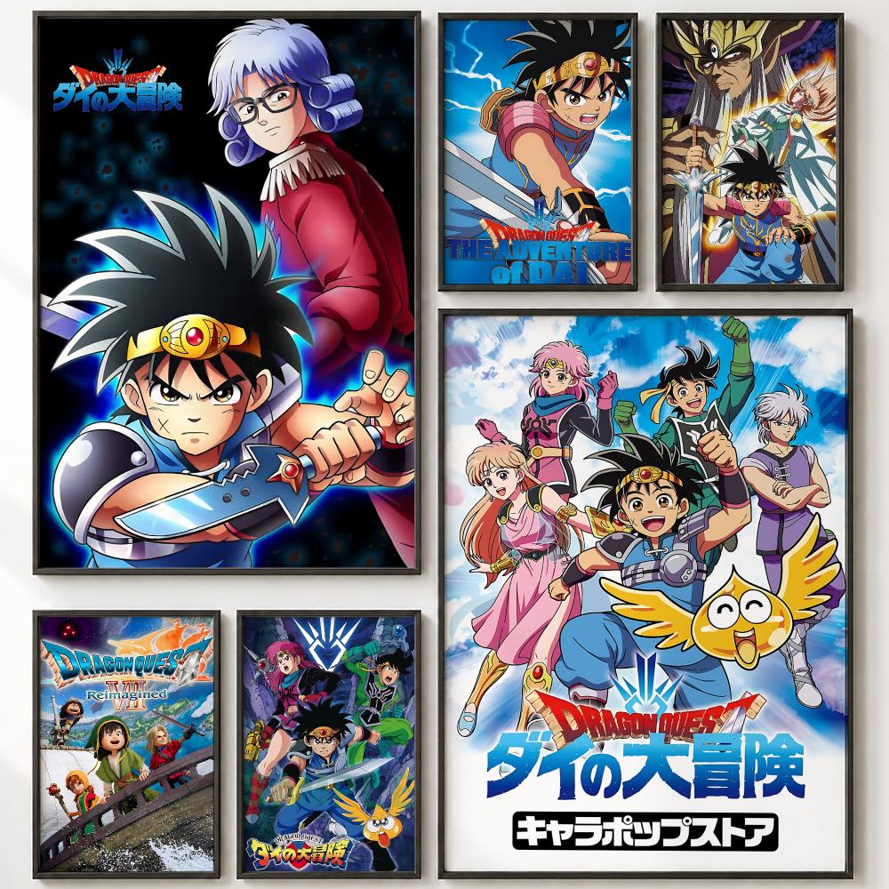 Office Quest - Póster de Dragon Quest, juego de