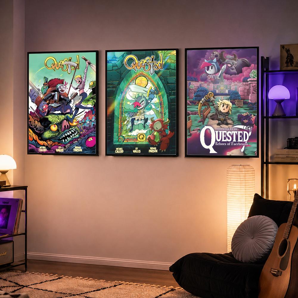 Póster gráfico de la marca Que - Office Quest reseña y precio