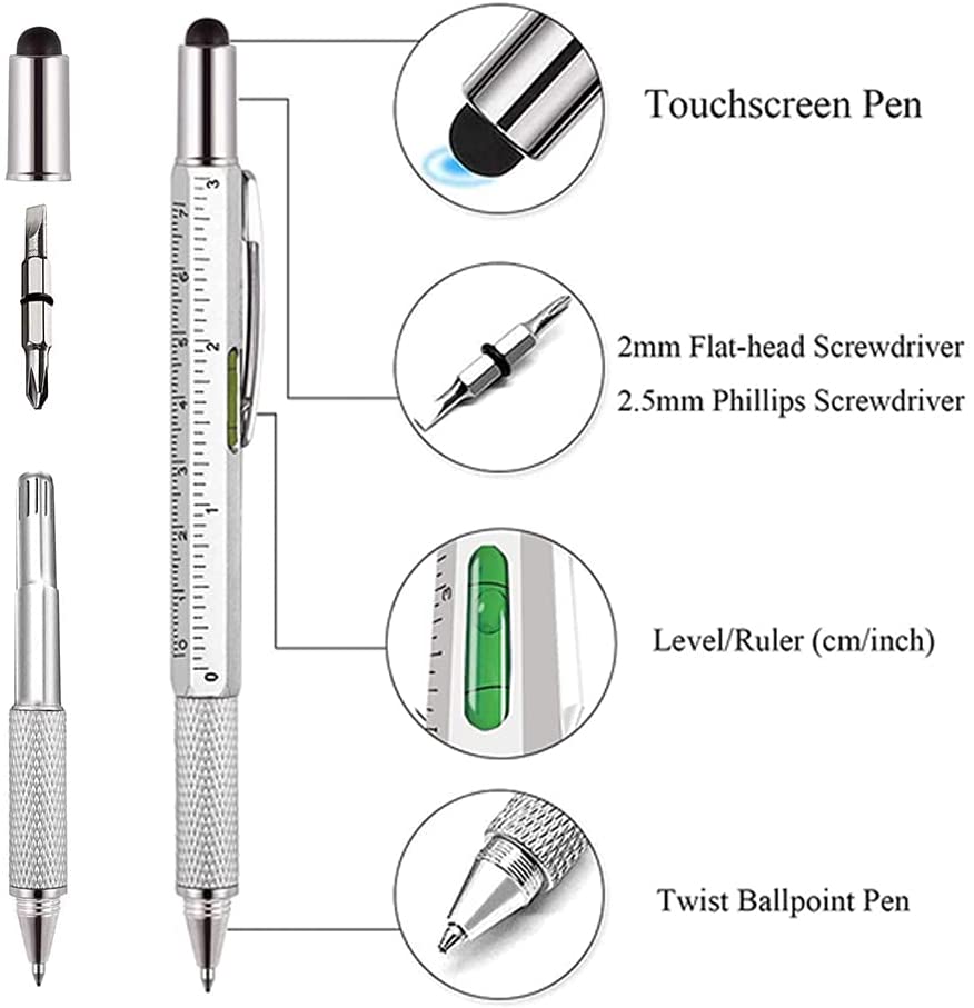 Bolígrafo multifunción 7 en 1  - Office Technician reseña y precio