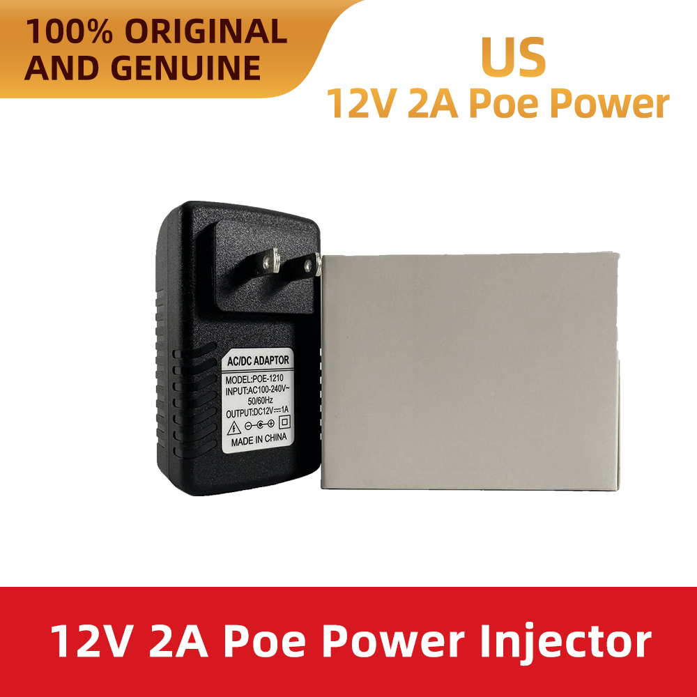 Inyector POE de 12 V y 2 A, 24 - Power Over Ethernet reseña y precio