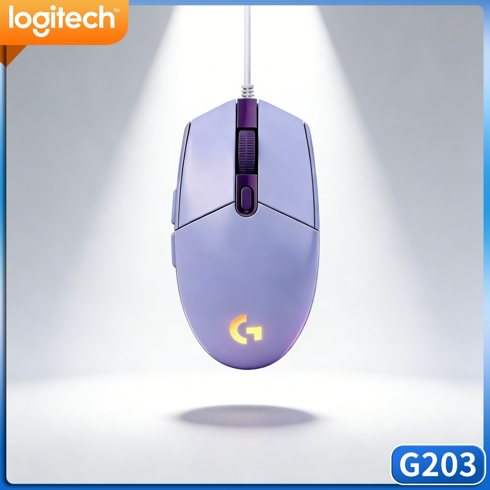 Ratón para juegos con cable Lo - Logitech Mouse G203 reseña y precio