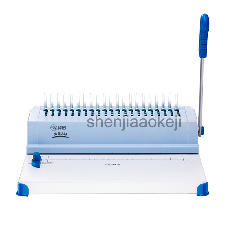 Máquina encuadernadora de tipo - Binding Machine Comb reseña y precio