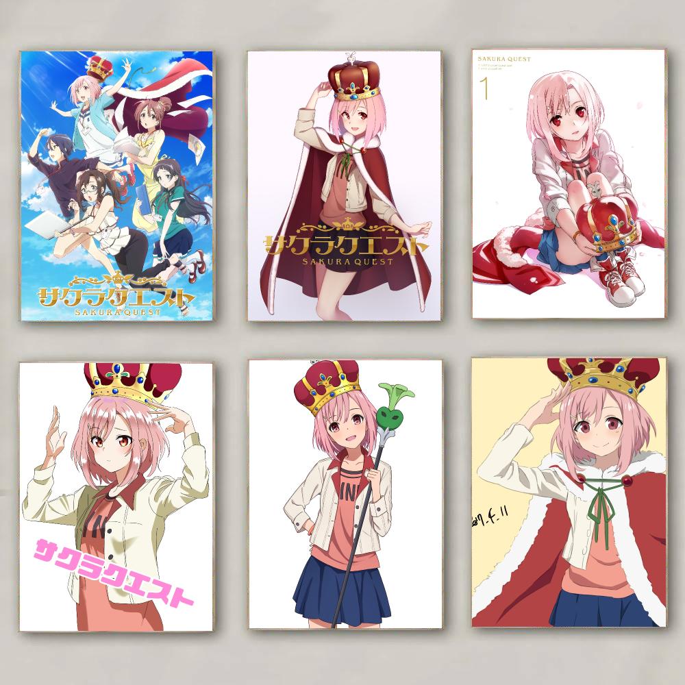 Póster de anime S-Sakura Quest - Office Quest reseña y precio