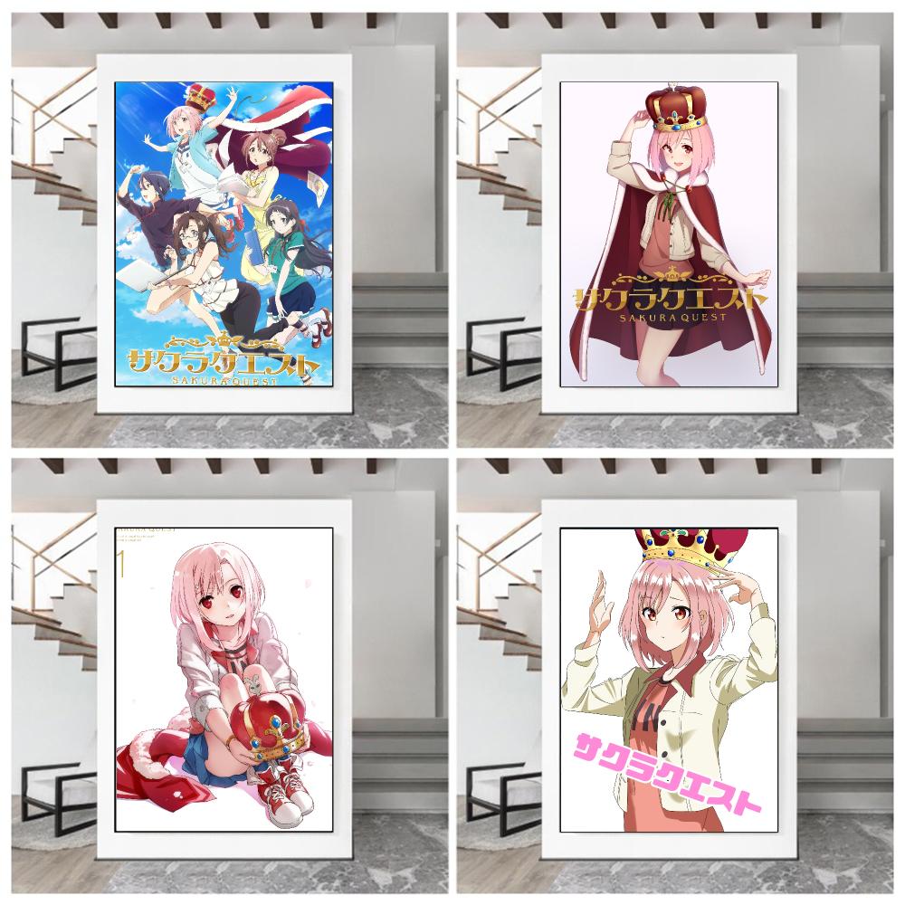 Póster de anime S-Sakura Quest - Office Quest reseña y precio