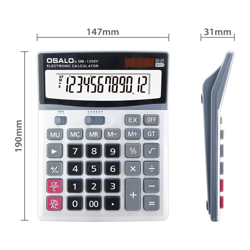 Calculadora Solar de plástico  - Office Technologies reseña y precio