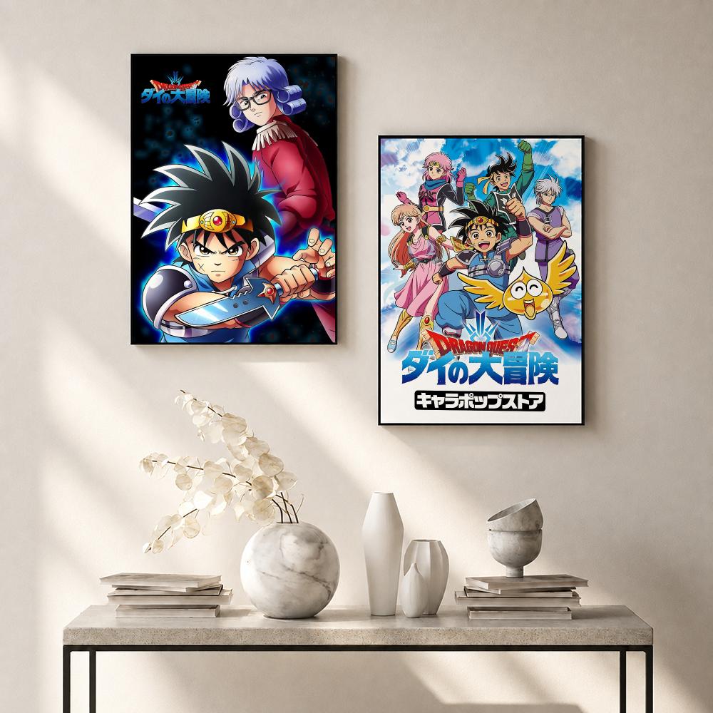 Póster de Dragon Quest, juego  - Office Quest reseña y precio