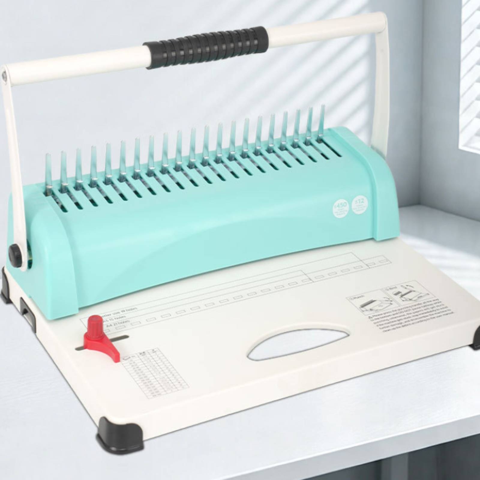 Encuadernadora de Escritorio F - Binding Machine Comb reseña y precio