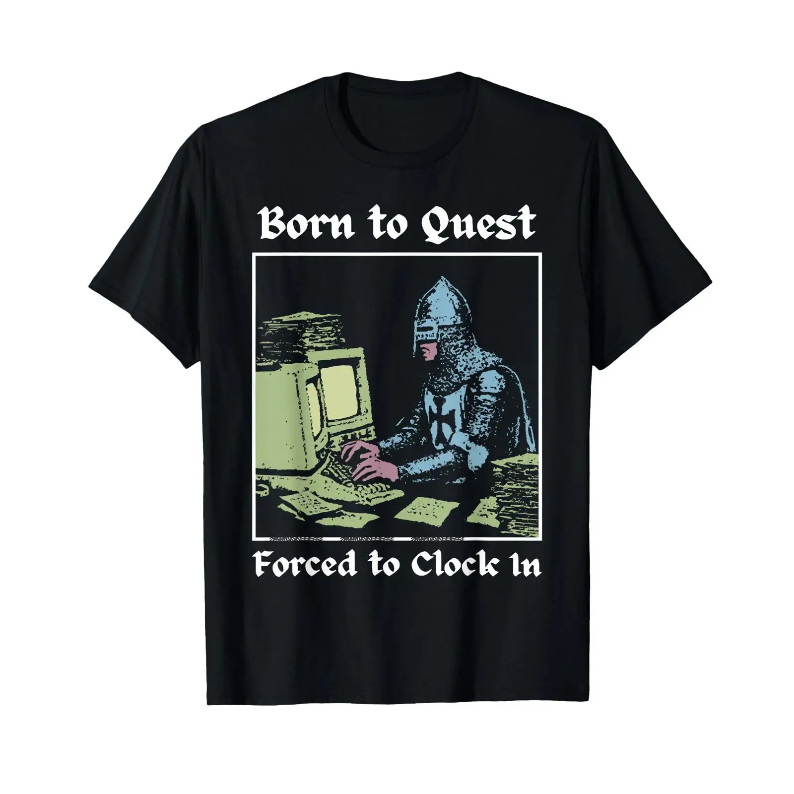 Camiseta con diseño de arte de - Office Quest reseña y precio