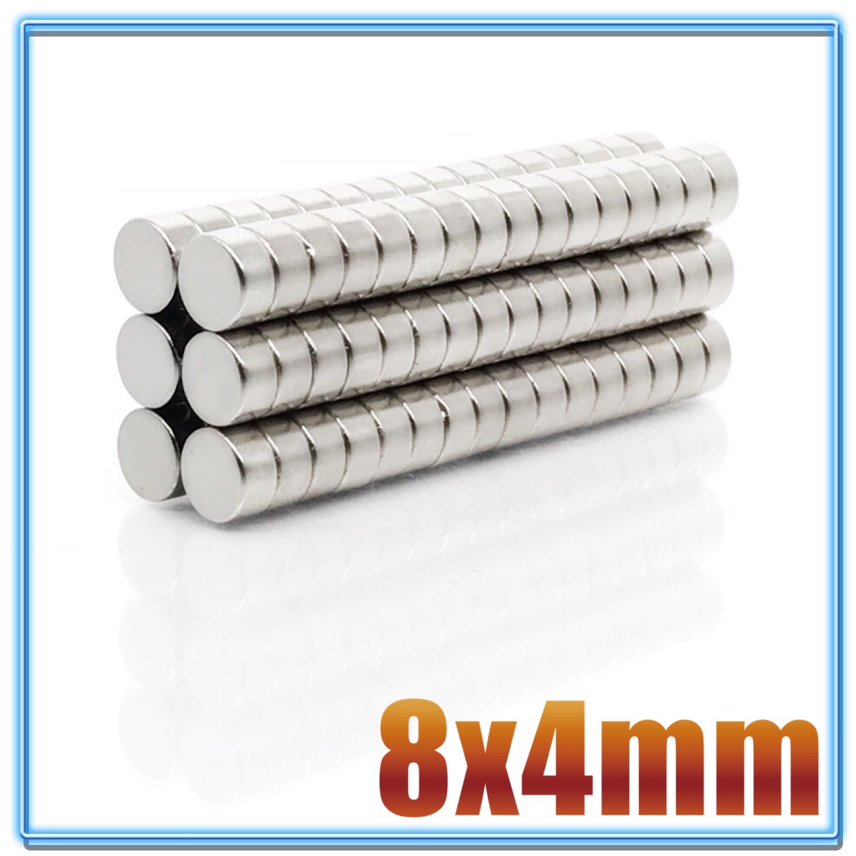 Imán redondo de 8x4mm, 10/50/2 - Office Technologies reseña y precio